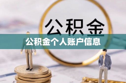 东源公积金个人账户信息