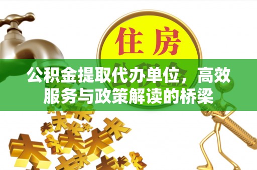 东源公积金提取代办单位，高效服务与政策解读的桥梁