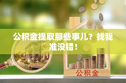东源公积金提取那些事儿？找我准没错！