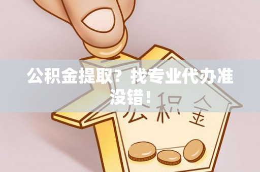东源公积金提取？找专业代办准没错！
