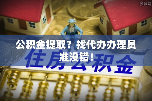 东源公积金提取？找代办办理员准没错！