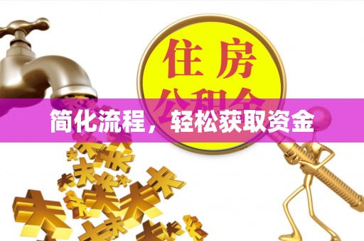 东源简化流程，轻松获取资金