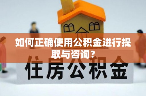 东源如何正确使用公积金进行提取与咨询？