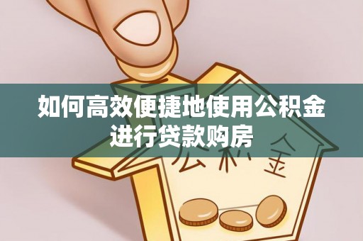 东源如何高效便捷地使用公积金进行贷款购房