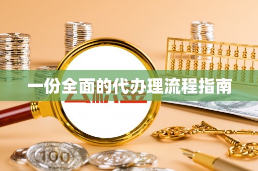 东源一份全面的代办理流程指南